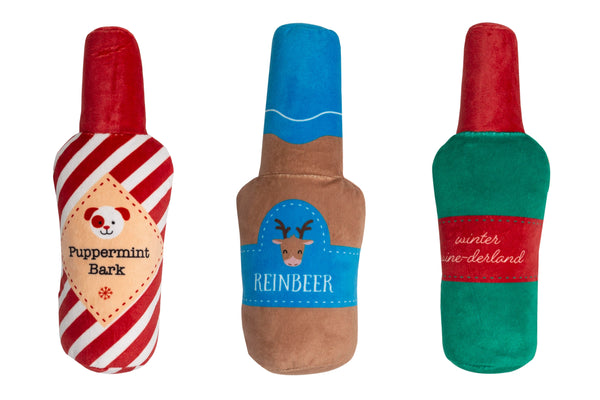 Holiday Spirits Christmas Dog Toys