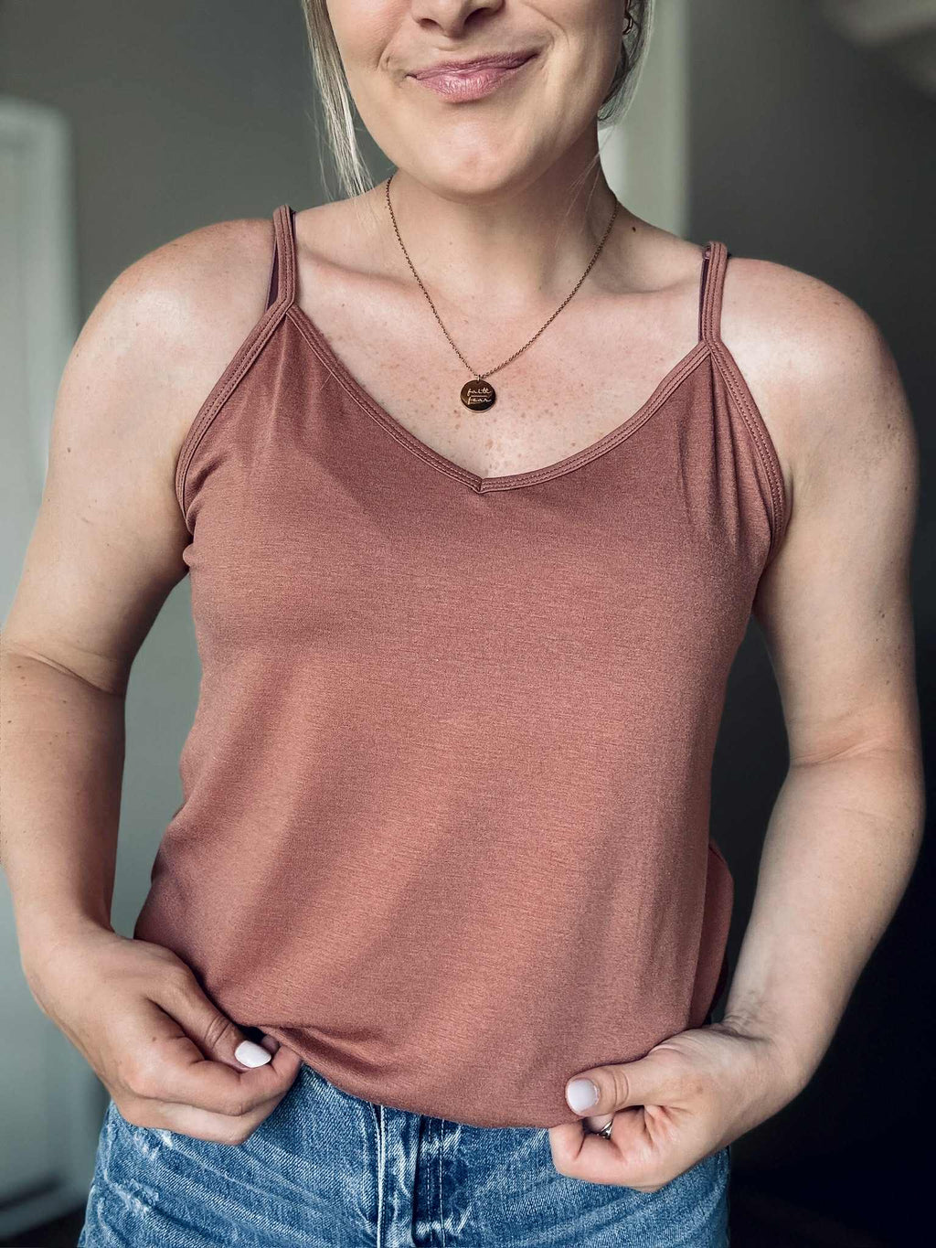 Parker V-Neck Tunic Tank