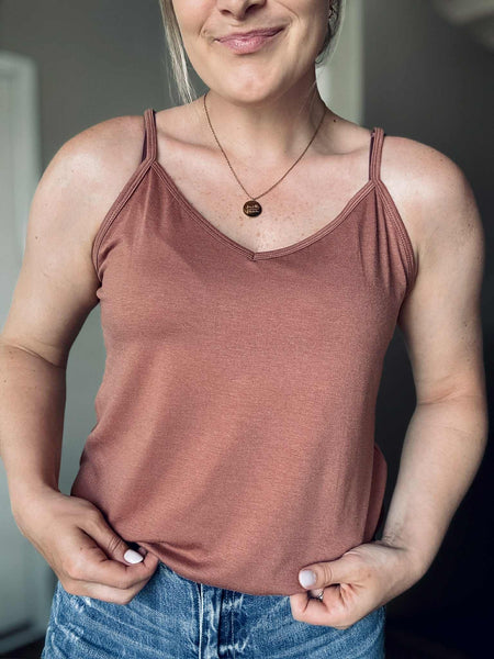 Parker V-Neck Tunic Tank