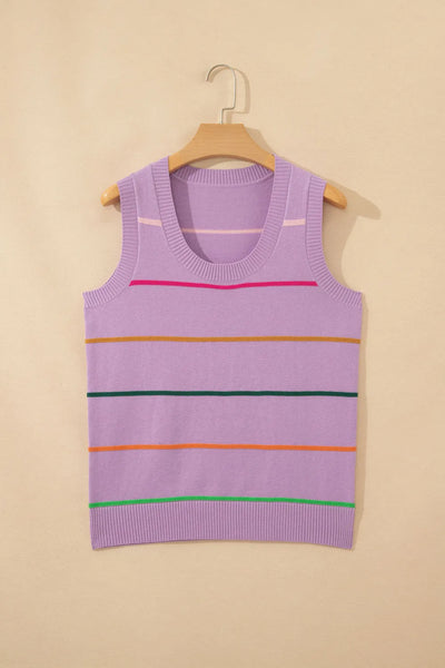 PREORDER Sorrento Stripe Sweater Tank