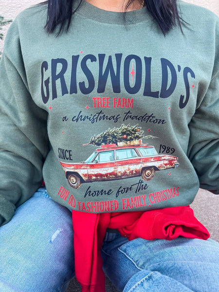 Griswold Christmas Tree Farm Sweatshirt