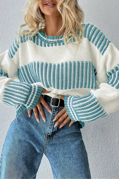 Clarke Two Tone Stripe Sweater