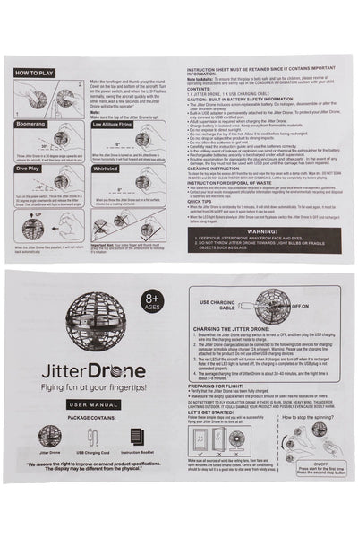 LED Jitter Drone - Red