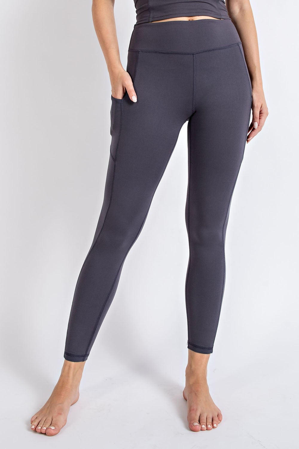 Kalia Perfect Comfort Leggings - Charcoal