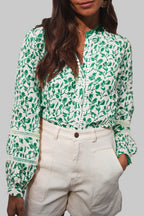Maggie Button Down Blouse - SIZE MEDIUM