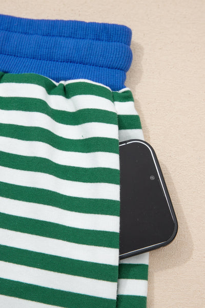 PREORDER Kensley Striped Shorts Set