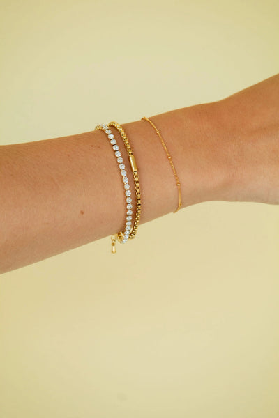 Lina Double Chain Bracelet