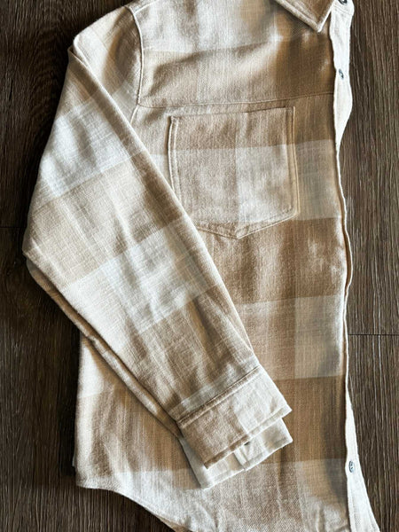 Taryn Flannel Button Up