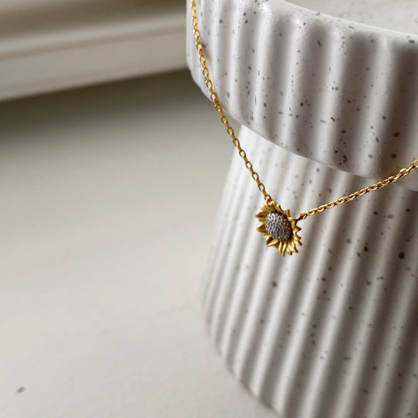 Sunflower Necklace