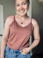 Parker V-Neck Tunic Tank
