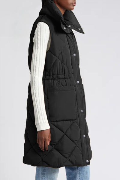 Suni Long Puffer Vest