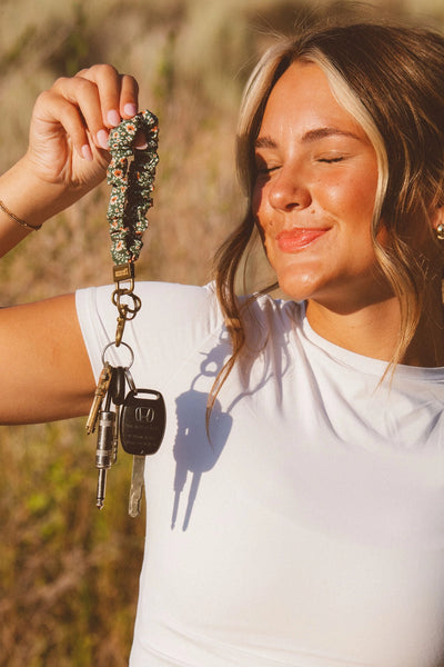 Scrunchie Keychain