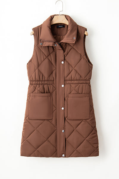 Suni Long Puffer Vest