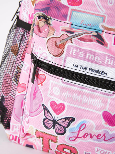 Swiftie Eras Backpack - Pink
