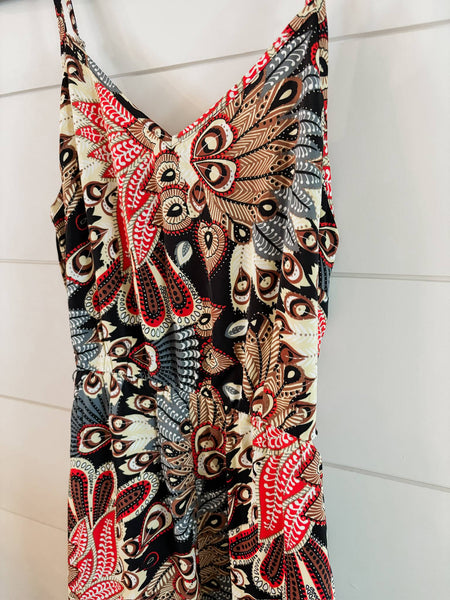Feather & Flair Jumpsuit - SIZE SMALL