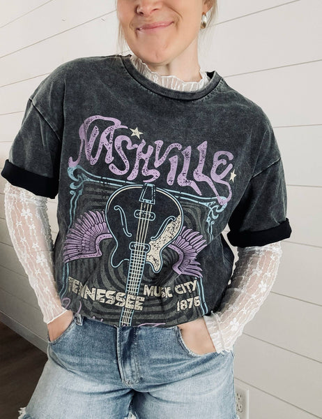 Ever After Floral Lace Top