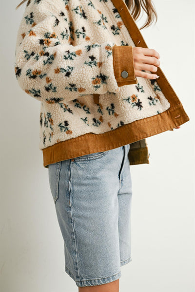 Floral Haven Cozy Jacket