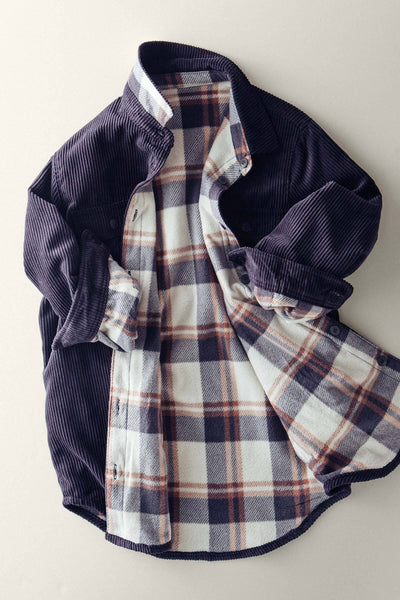 Mayley 2-In-1 Reversible Shacket - SIZE LARGE