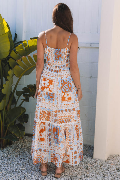 Paloma Printed Maxi Dress