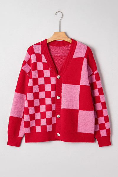 PREORDER Rumi Checker Cardigan