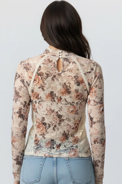 Rue Floral Lace Top