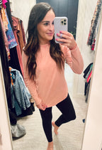 Vintage Like Vinyl Long Sleeve - SIZE XS