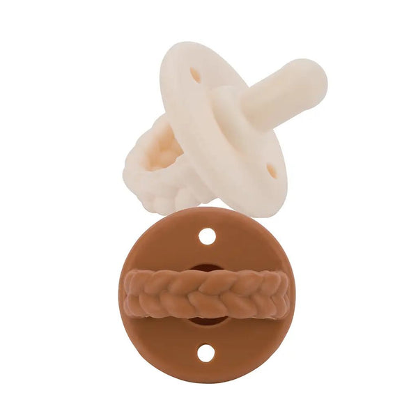 Megan Sweetie Soother Pacifiers - 2 Color Options