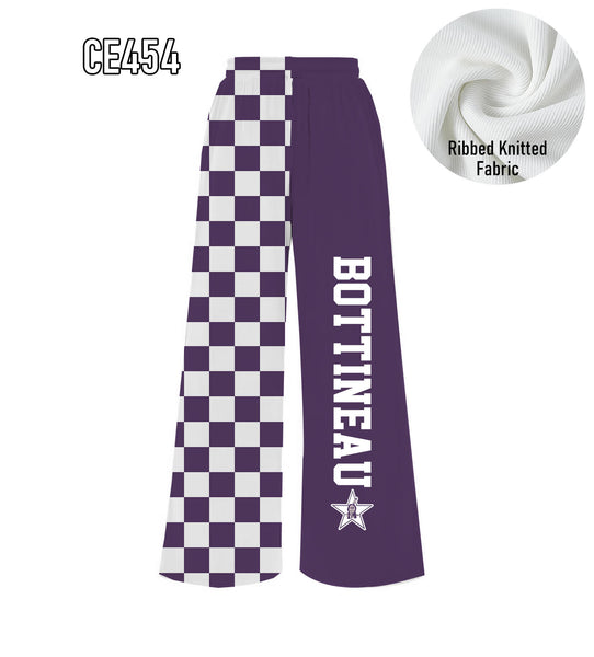 PREORDER Spiritwear Checkered Split Leg Bottom - BOTTINEAU