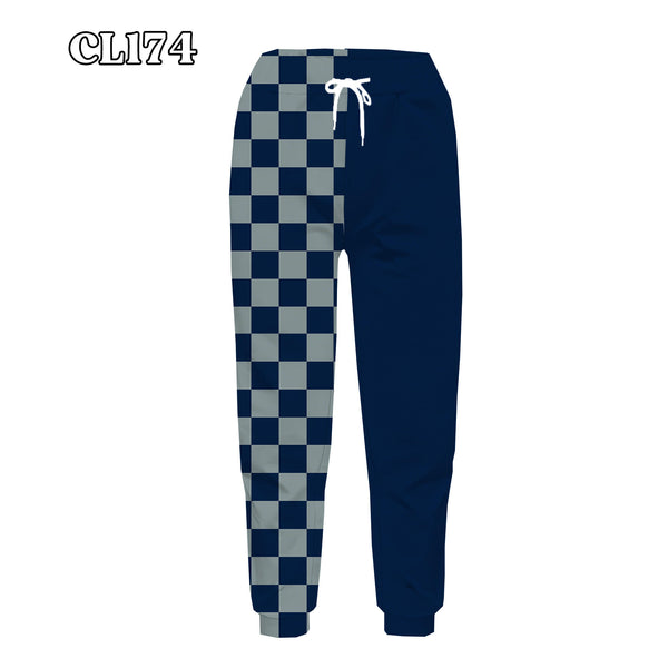 PREORDER Spiritwear Checkered Split Leg Bottom - DALLAS COWBOYS