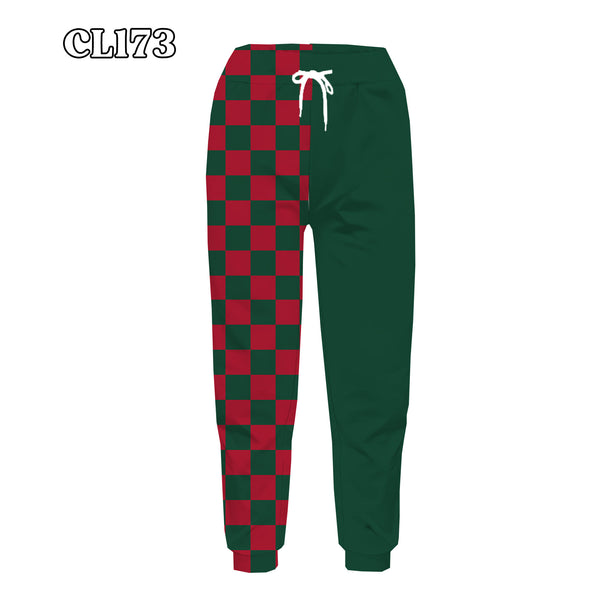 PREORDER Spiritwear Checkered Split Leg Bottom - MN WILD