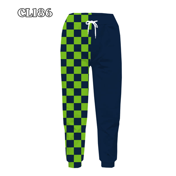 PREORDER Spiritwear Checkered Split Leg Bottom - MN TIMBERWOLVES