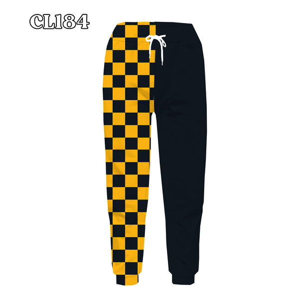 PREORDER Spiritwear Checkered Split Leg Bottom - PITTSBURGH STEELERS