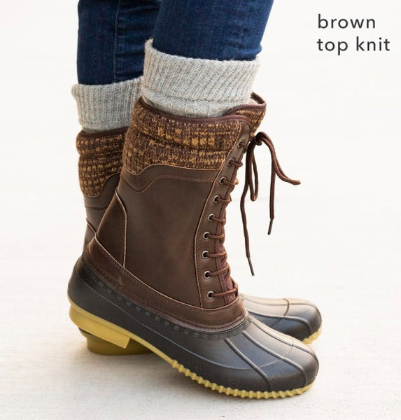 Chanley Fashion Forward Snow Boots - SIZE 6