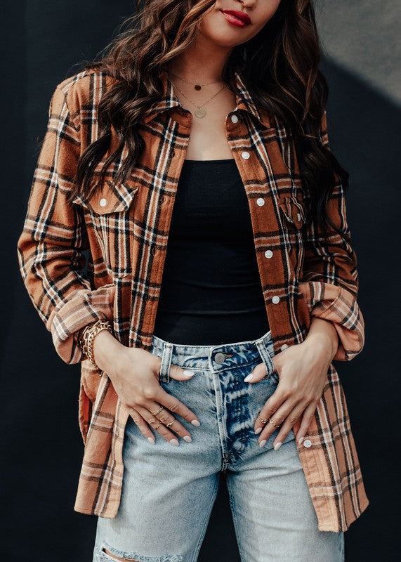 Claudia Bleached Flannel - SIZE SMALL