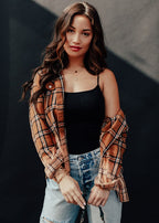 Claudia Bleached Flannel - SIZE SMALL