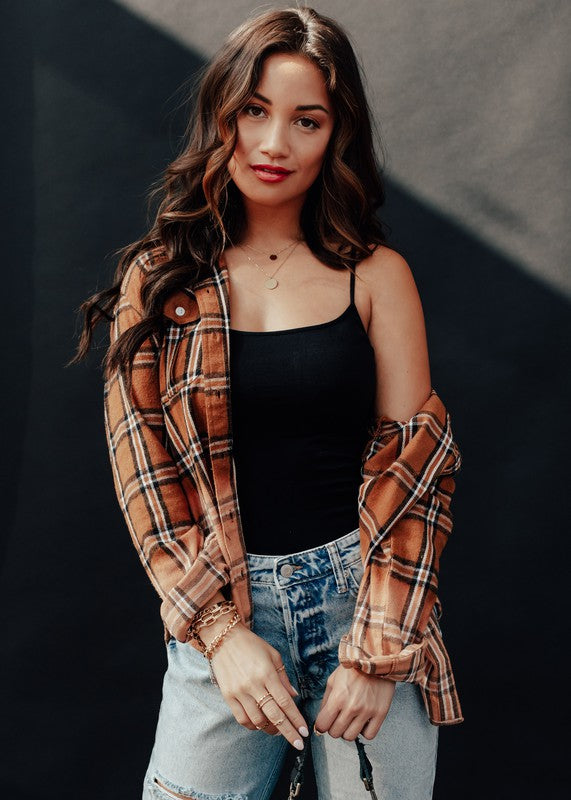 Claudia Bleached Flannel - SIZE SMALL