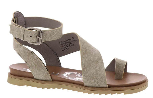 Steffy Strappy Sandals - Taupe