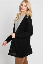 Aubray Kimono Cardigan - Black - SIZE S/M