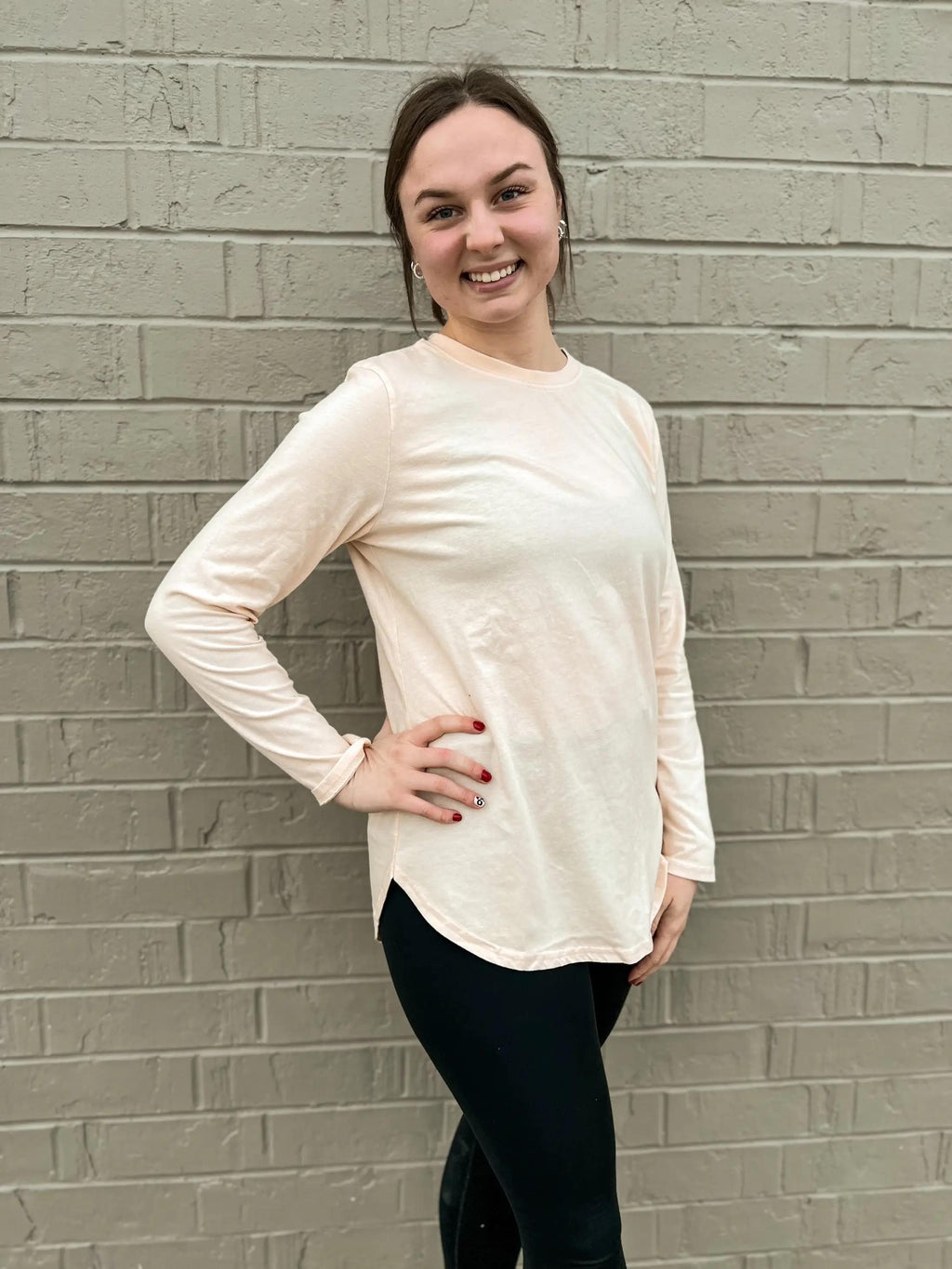 Vintage Like Vinyl Long Sleeve - SIZE XS