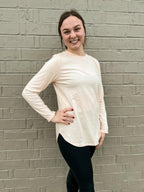 Vintage Like Vinyl Long Sleeve - SIZE XS