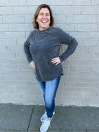 Vintage Like Vinyl Long Sleeve - SIZE XS