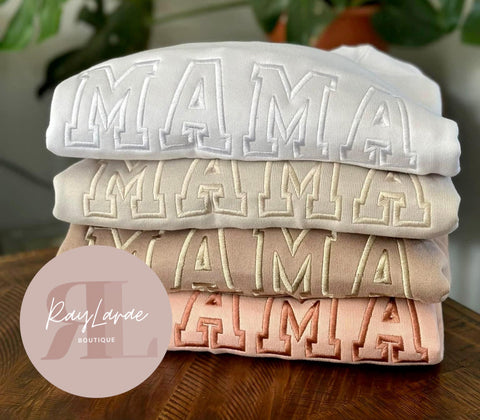 PREORDER Malika Mama Crew Neck Sweatshirt - 7 Color Options