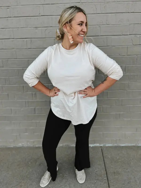 Vintage Like Vinyl Long Sleeve - SIZE XS