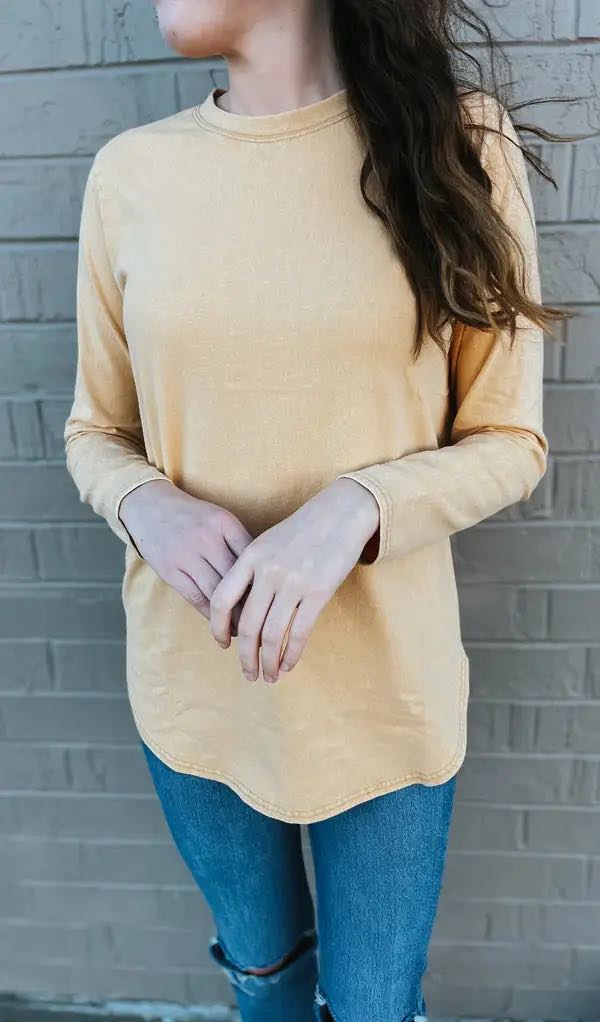 Vintage Like Vinyl Long Sleeve - SIZE XS