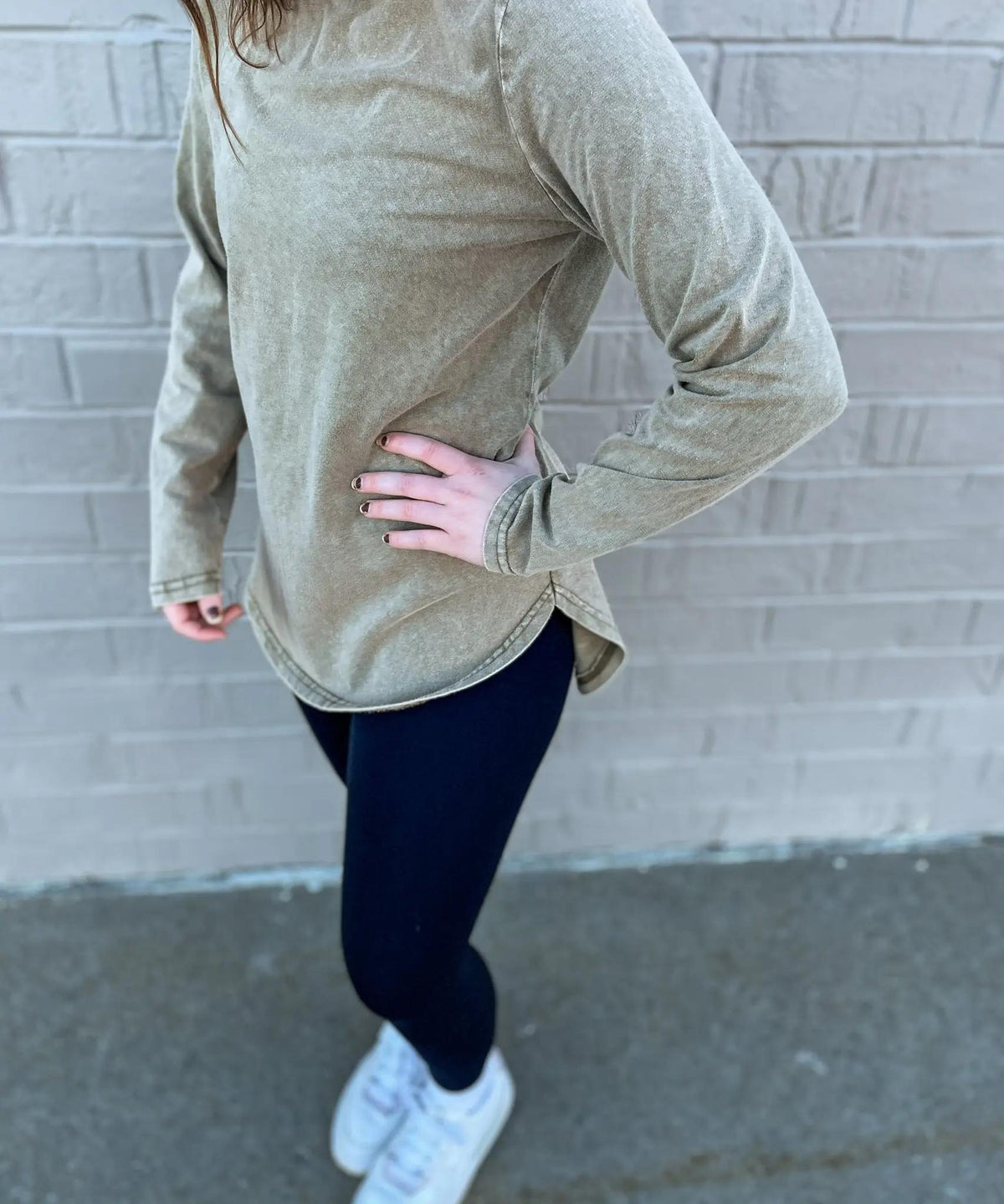 Vintage Like Vinyl Long Sleeve - SIZE XS