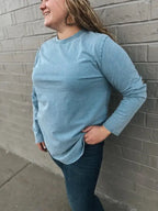 Vintage Like Vinyl Long Sleeve - SIZE XS