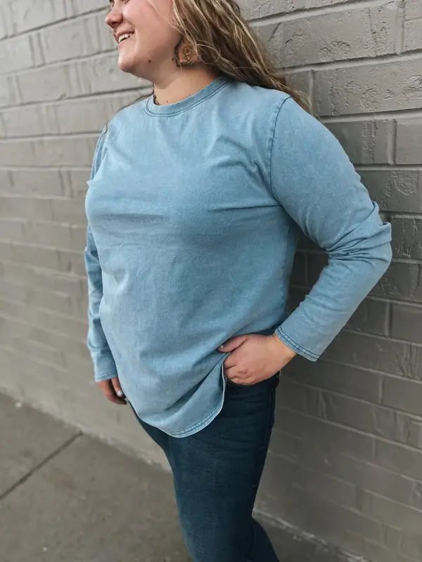 Vintage Like Vinyl Long Sleeve - SIZE XS