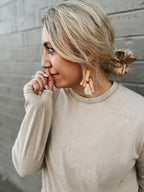 Vintage Like Vinyl Long Sleeve - SIZE XS