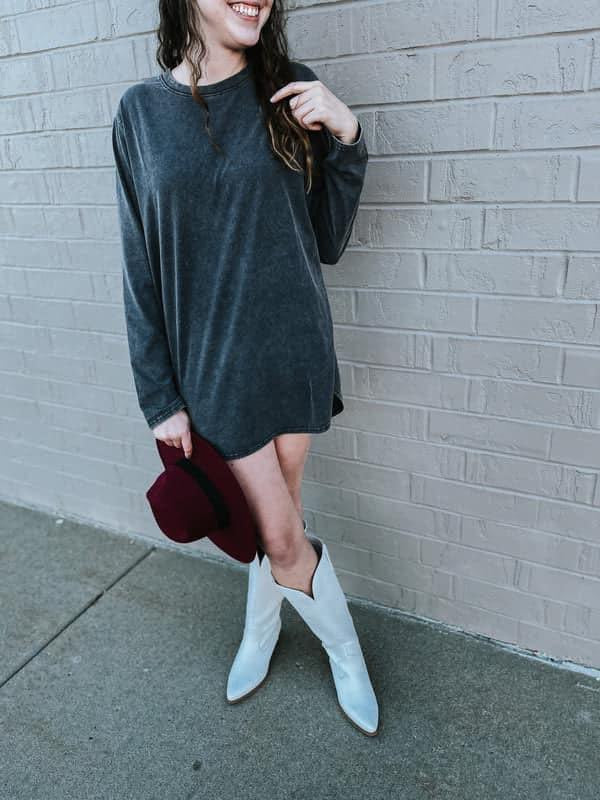 Vintage Like Vinyl Long Sleeve - SIZE XS
