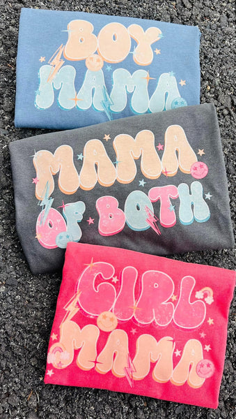 Corrine Comfort Colors Mama Tee - SIZE SMALL - GIRL MAMA